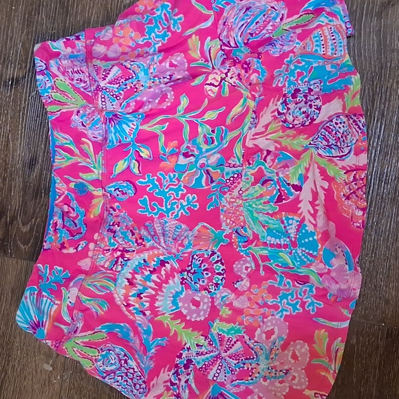 Lilly Pulitzer Corrine Skort Shell Me Something Good Size Small EUC - Picture 6 of 7